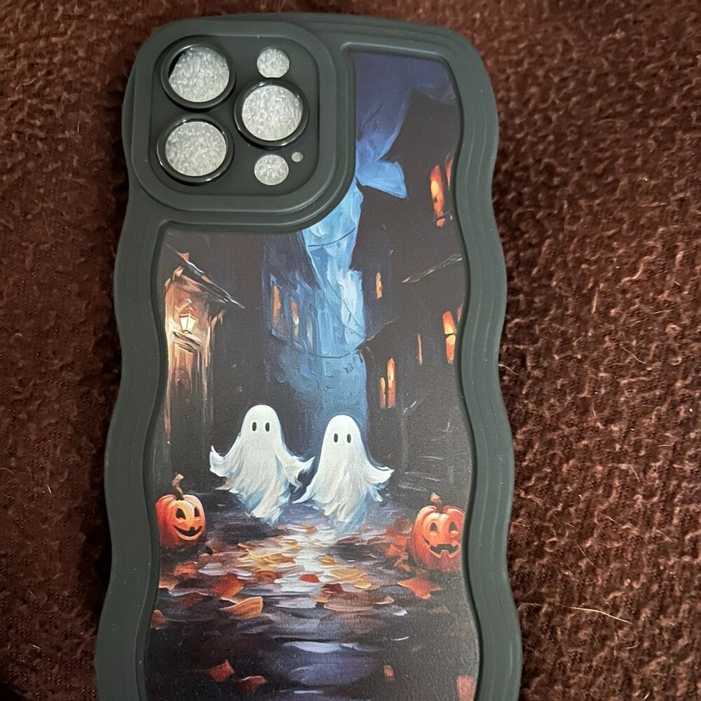 Brand New iPhone 13 Pro Max Case – Halloween Ghost Design